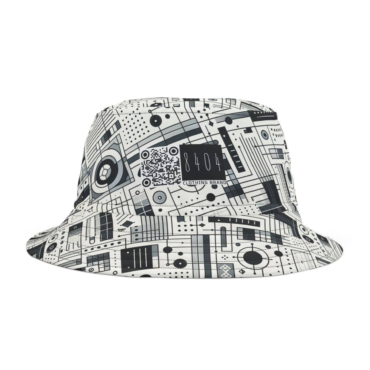 Digital Minimalism Minimalist Tech Bucket Hat - 8404 Design-53