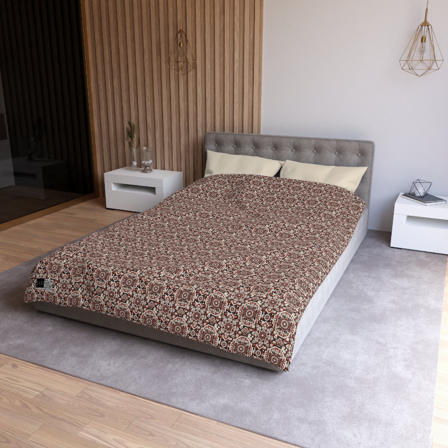 Neo Jomon Sculptural Aesthetics Artisanal Streetwear Microfiber Duvet Cover - 8404 Design-55