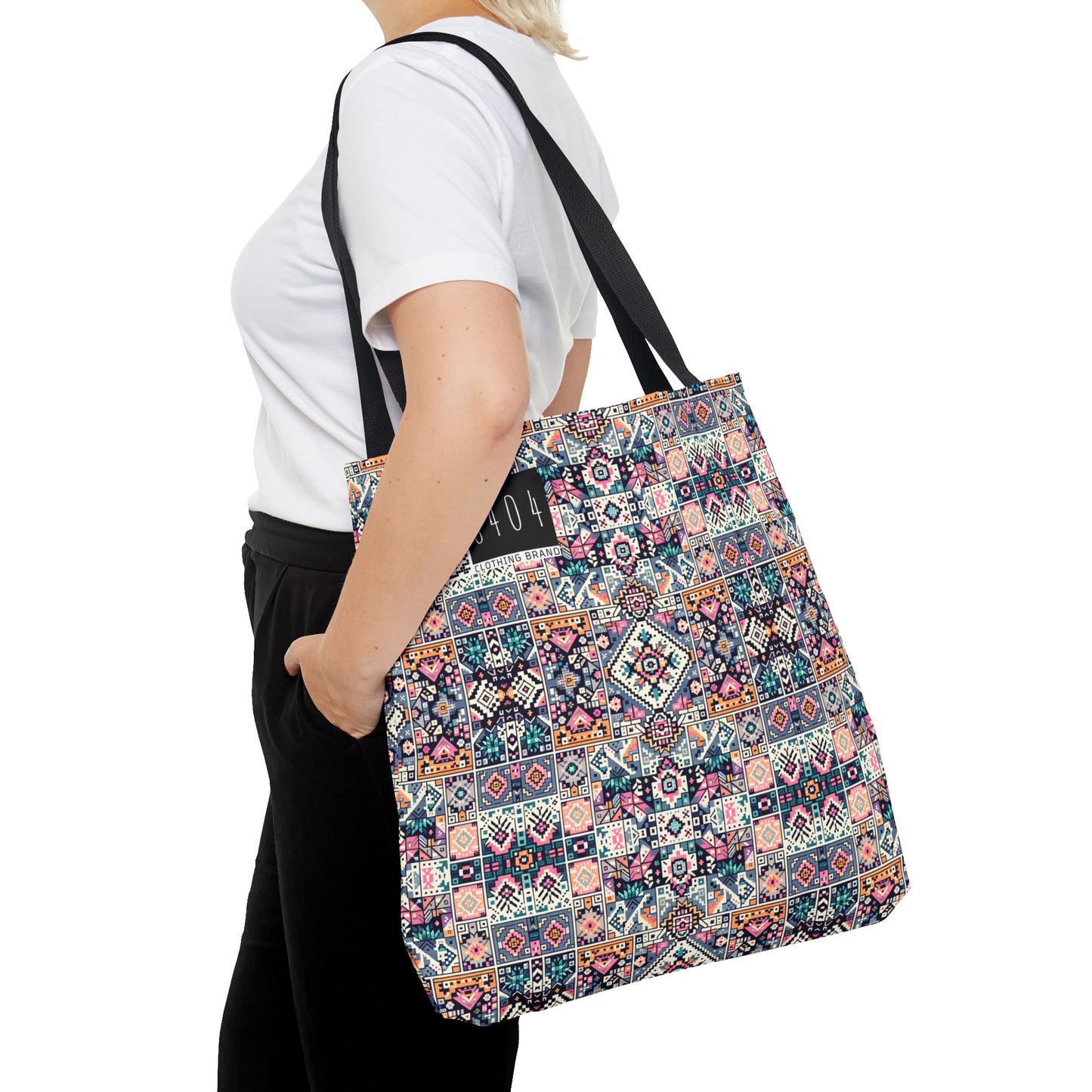 Digital Artisanal Fusion Digital Artisanal Tote Bag - 8404 Design-65