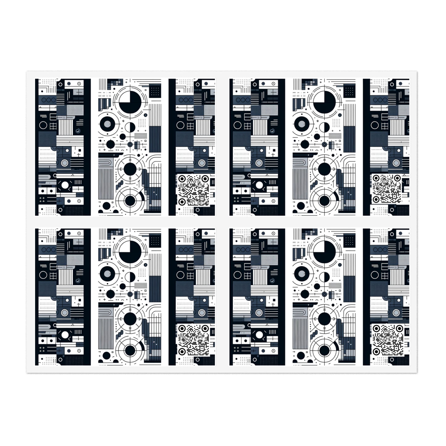 Minimalist Athleisure Minimalist Tech Sticker Sheets - 8404 Design-54
