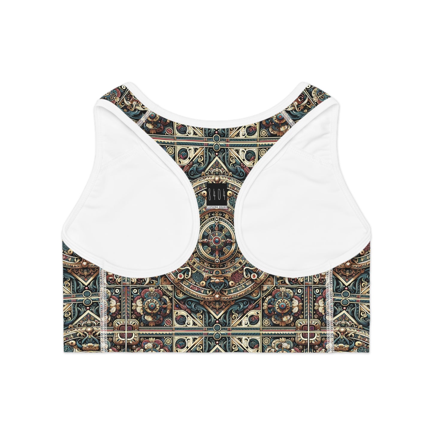 Urban Renaissance Historical Fusion With Street Edge Sports Bra - 8404 Design-57