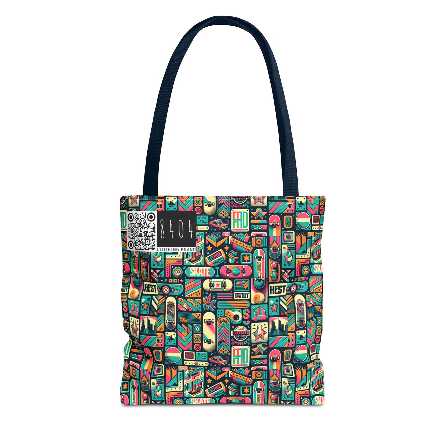 Skate Culture Revival Urban Retro Cool Tote Bag - 8404 Design-61