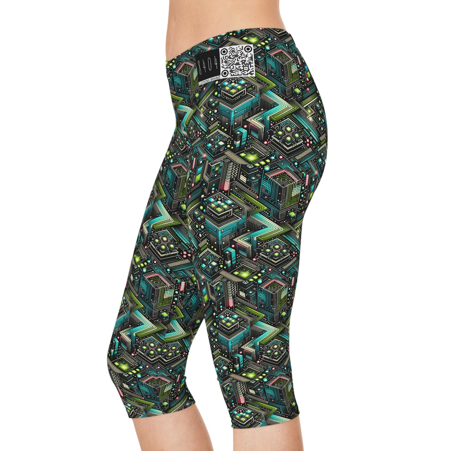 Women's Capri Leggings (aop)