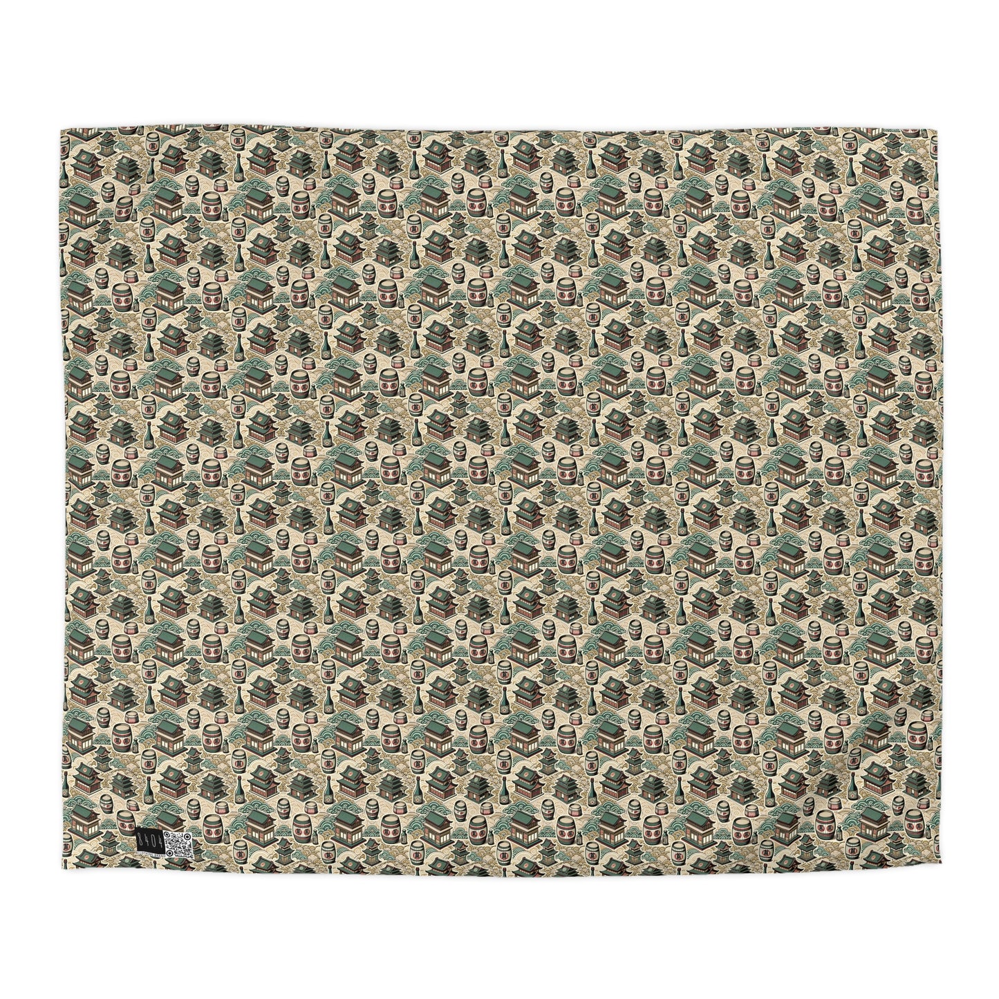 Cultural Artisanal Fusion Contemporary Cultural Elegance Microfiber Duvet Cover - 8404 Design-68