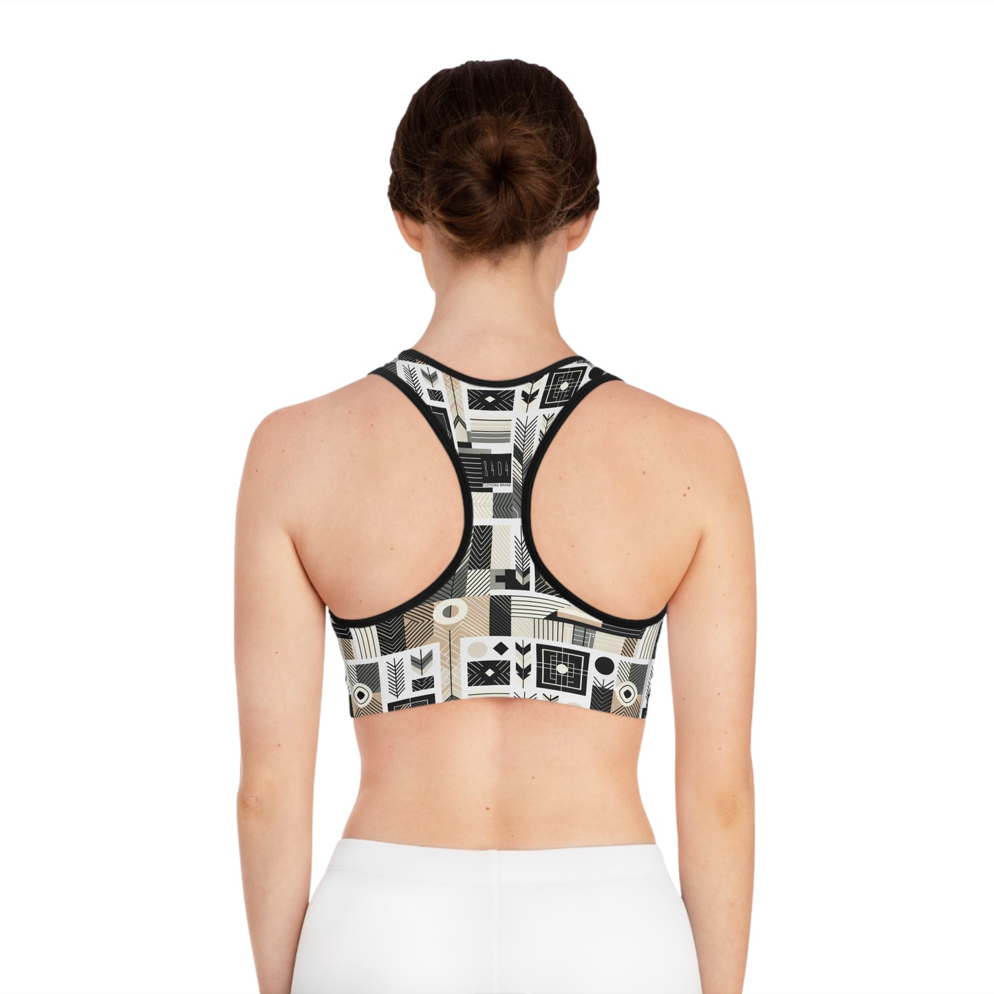 Elevated Athleisure Modern Sophistication With Sporty Elements Sports Bra - 8404 Design-57