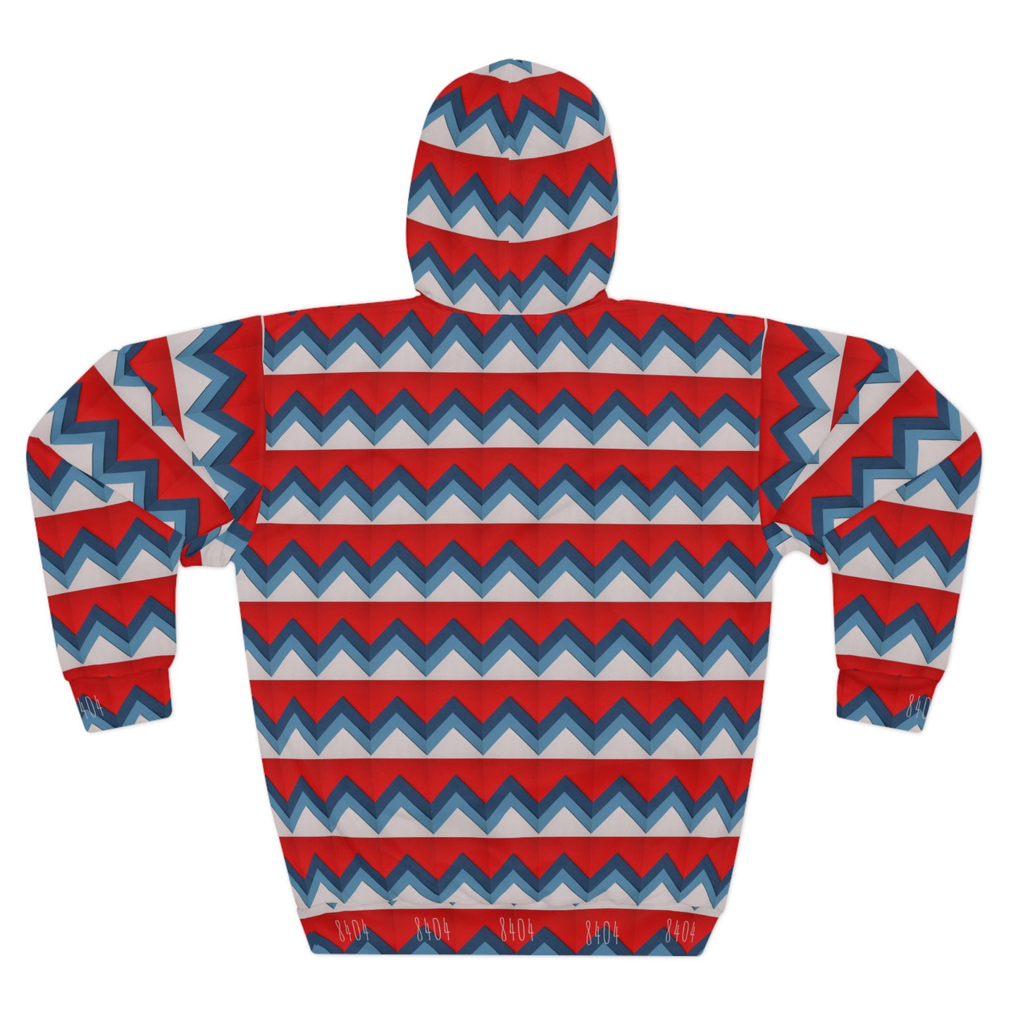 8404's Unisex Adult "chevrons" Fashion Pullover Hoodie