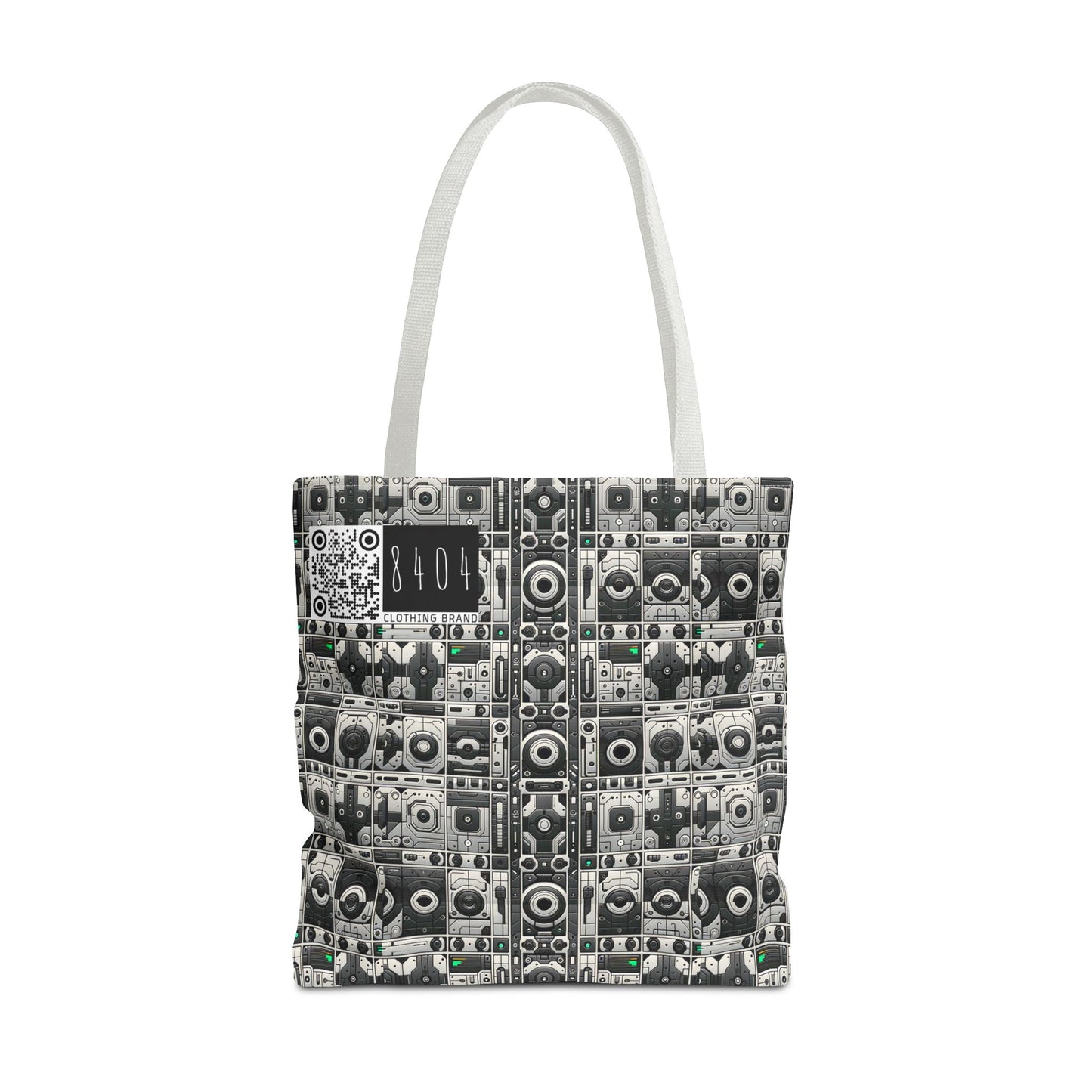 Tech Utility Aesthetics Tech-Forward Minimalism Tote Bag - 8404 Design-60