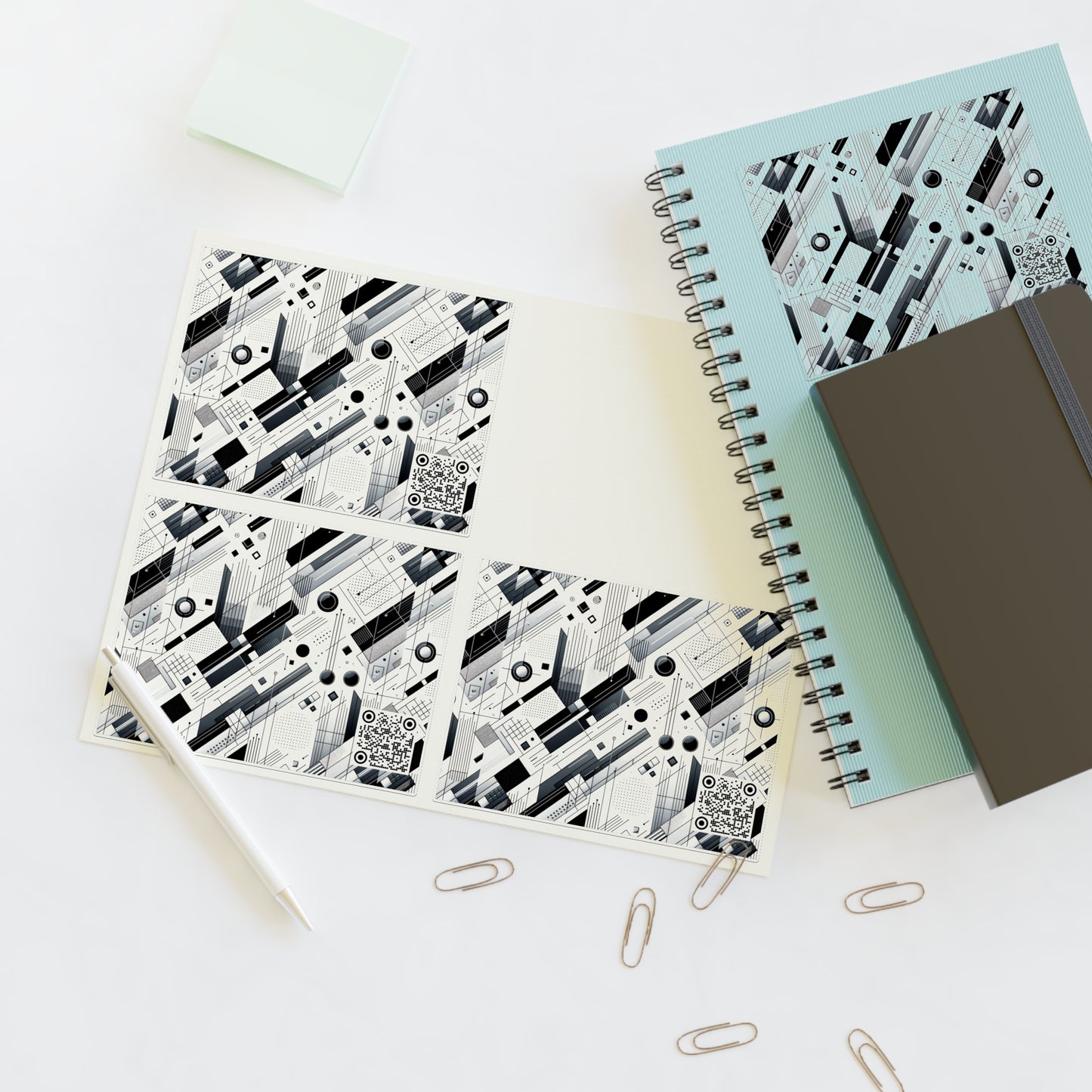 Digital Minimalism Minimalist Tech Sticker Sheets - 8404 Design-54