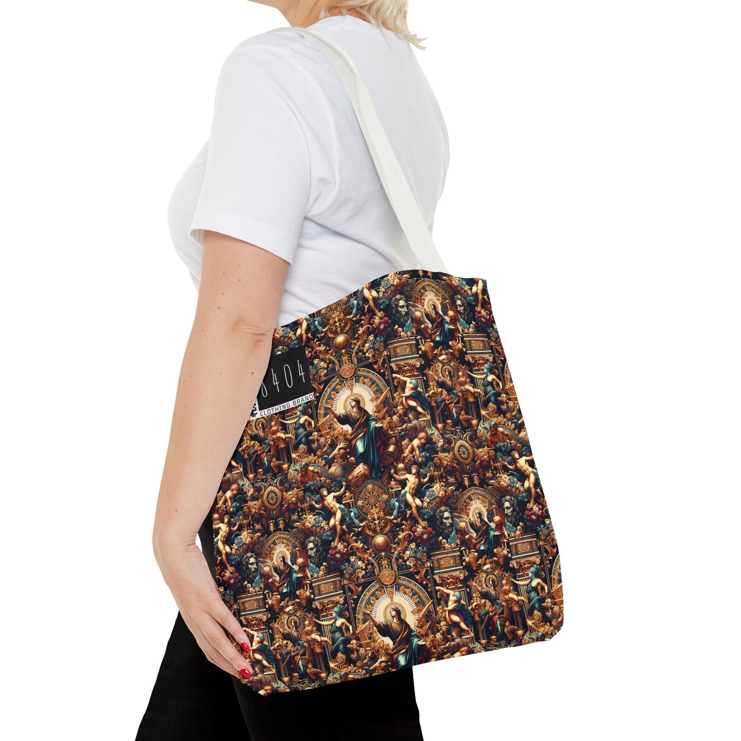 Digital Renaissance Luxurious Streetwear Inspired By Classical Art With a Modern Twist Tote Bag - 8404 Design-64