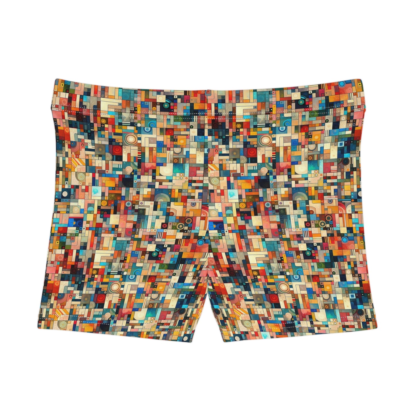 Digital Artistic Expression Artistic Streetwear Women's Shorts - 8404 Design-46