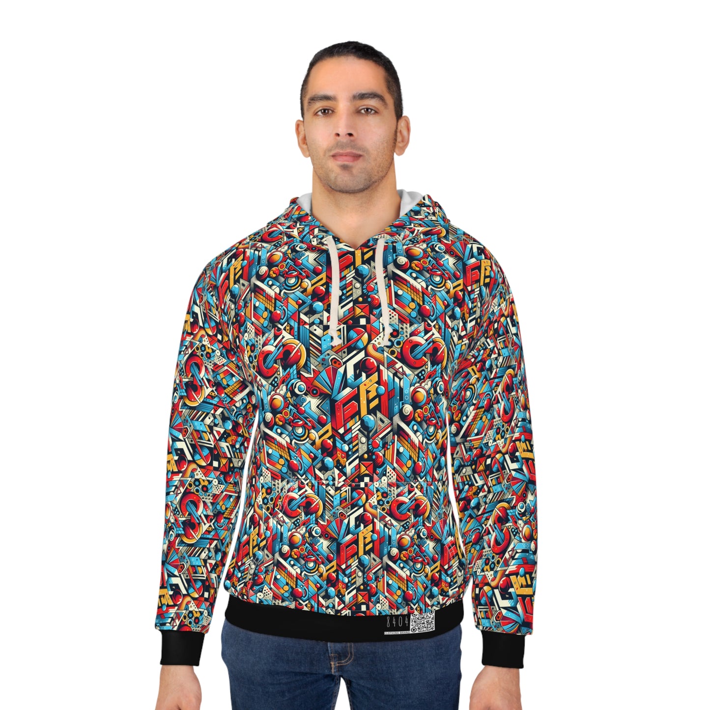 Neo-Traditional Street Art Modern Street Art Fusion Pullover Hoodie - 8404 Design-67