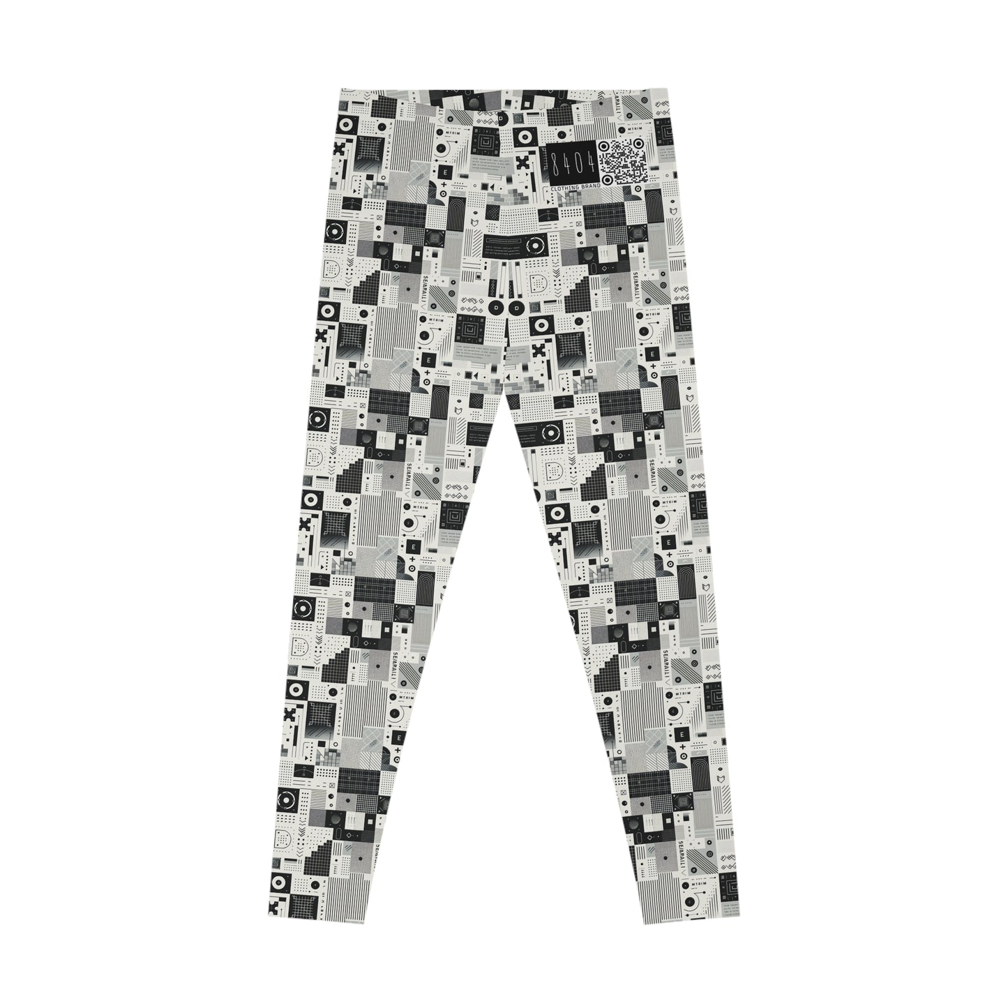 Digital Minimalism Minimalist Tech Stretch Leggings - 8404 Design-50
