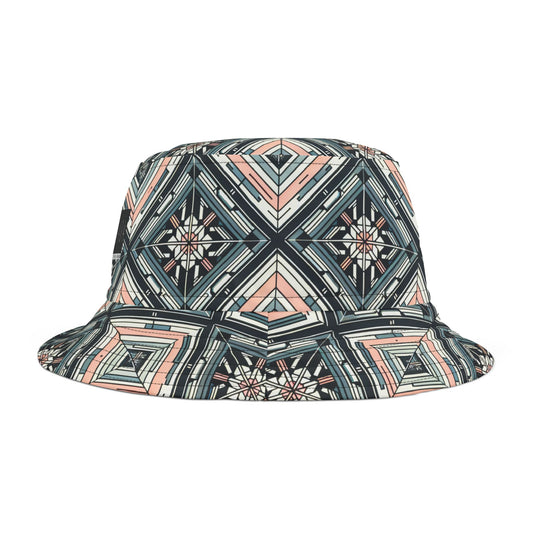 Tech Minimalism Minimalist Tech Bucket Hat - 8404 Design-60