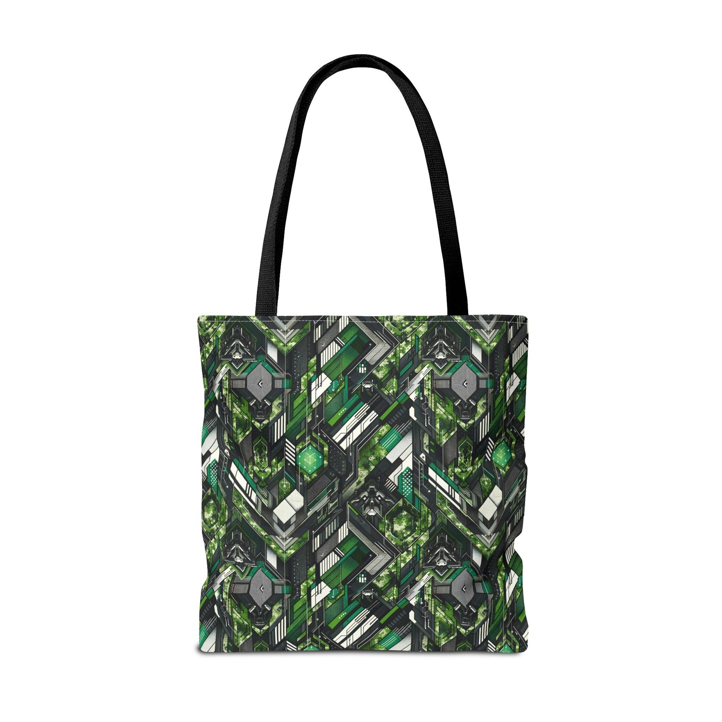 Tech Camo Fusion Tech-Forward Streetwear With a Futuristic Edge Tote Bag - 8404 Design-58