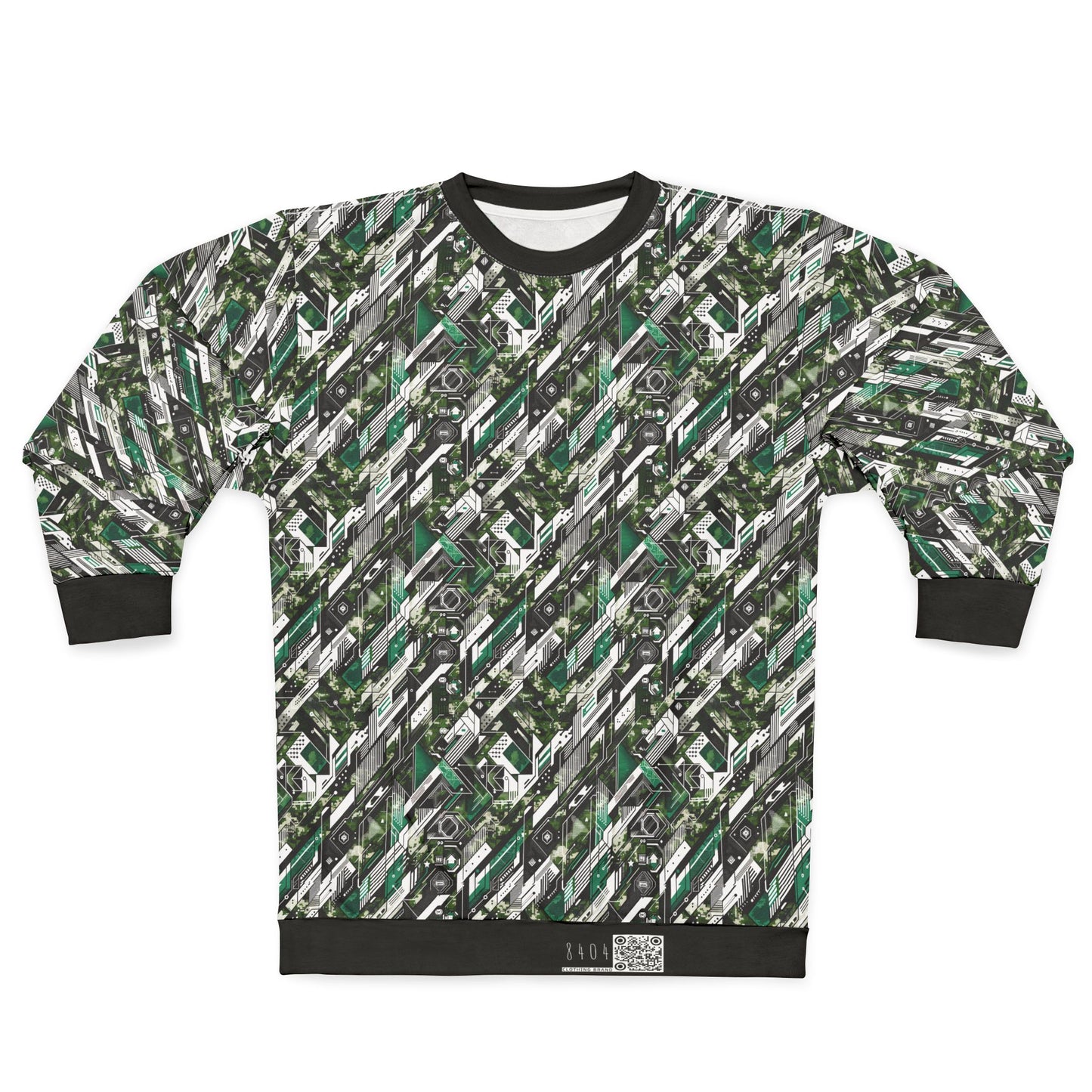 Tech Camo Fusion Tech-Forward Streetwear With a Futuristic Edge Sweatshirt - 8404 Design-63