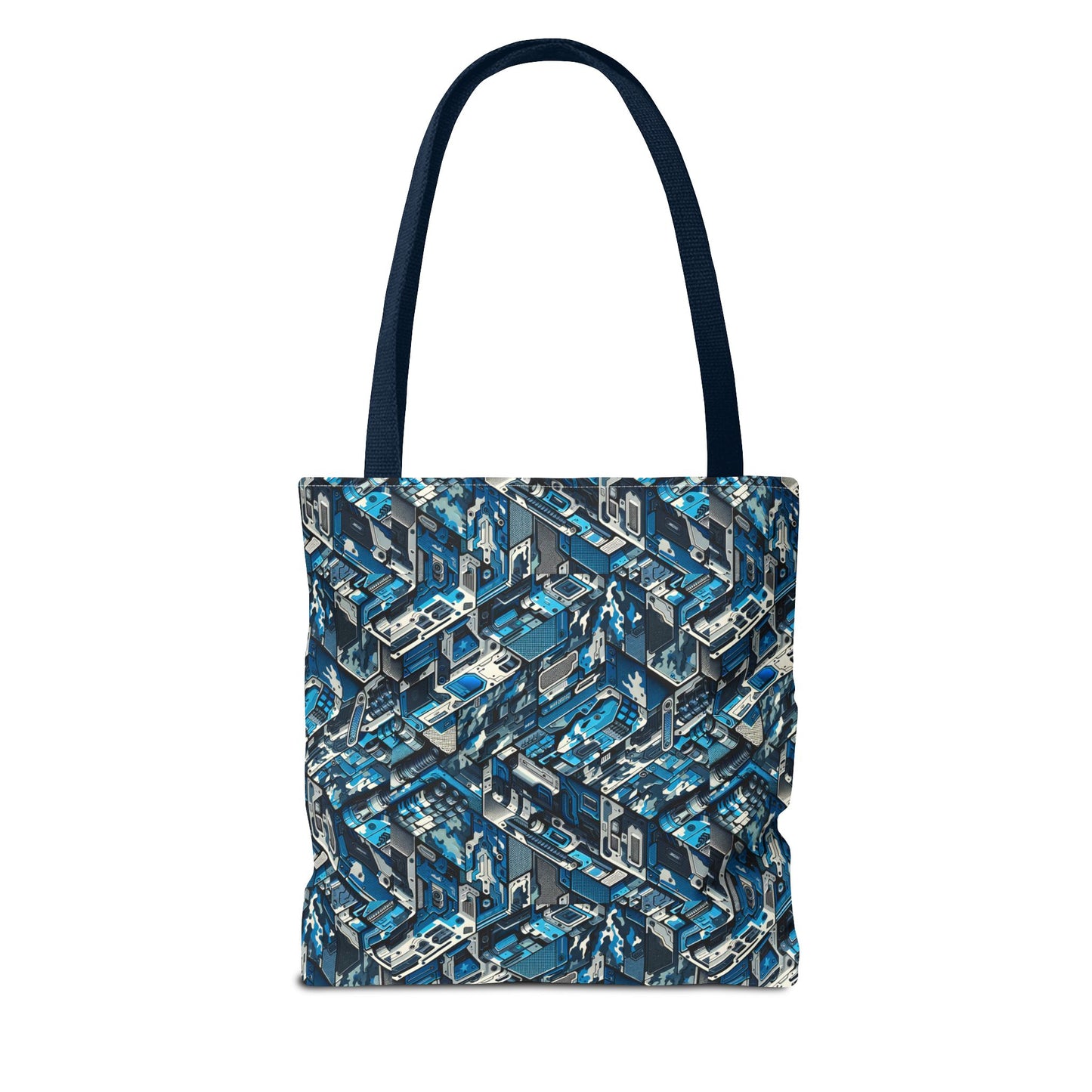 Tech Urban Camo Tech-Forward Streetwear With a Futuristic Military Edge Tote Bag - 8404 Design-51