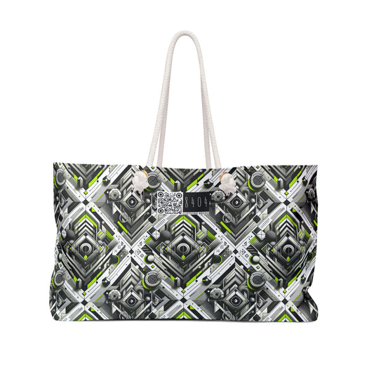 Elevated Sporty Tech Tech-Forward Streetwear Weekender Bag - 8404 Design-70