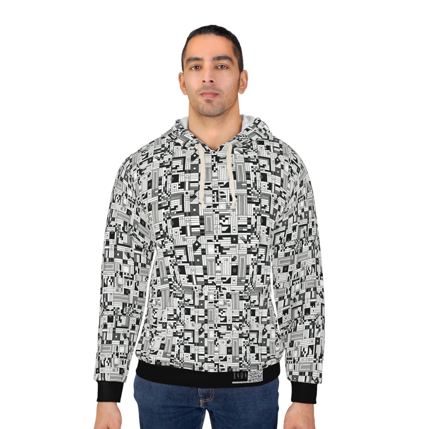 Digital Minimalism Minimalist Tech Pullover Hoodie - 8404 Design-43