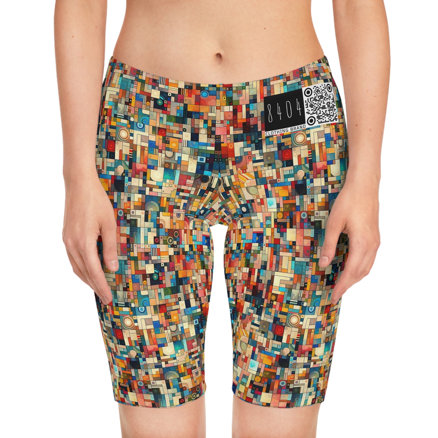 Digital Artistic Expression Artistic Streetwear Women's Bike Shorts - 8404 Design-46