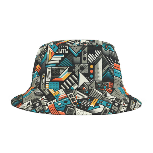 Digital Street Art Urban Street Style Bucket Hat - 8404 Design-81