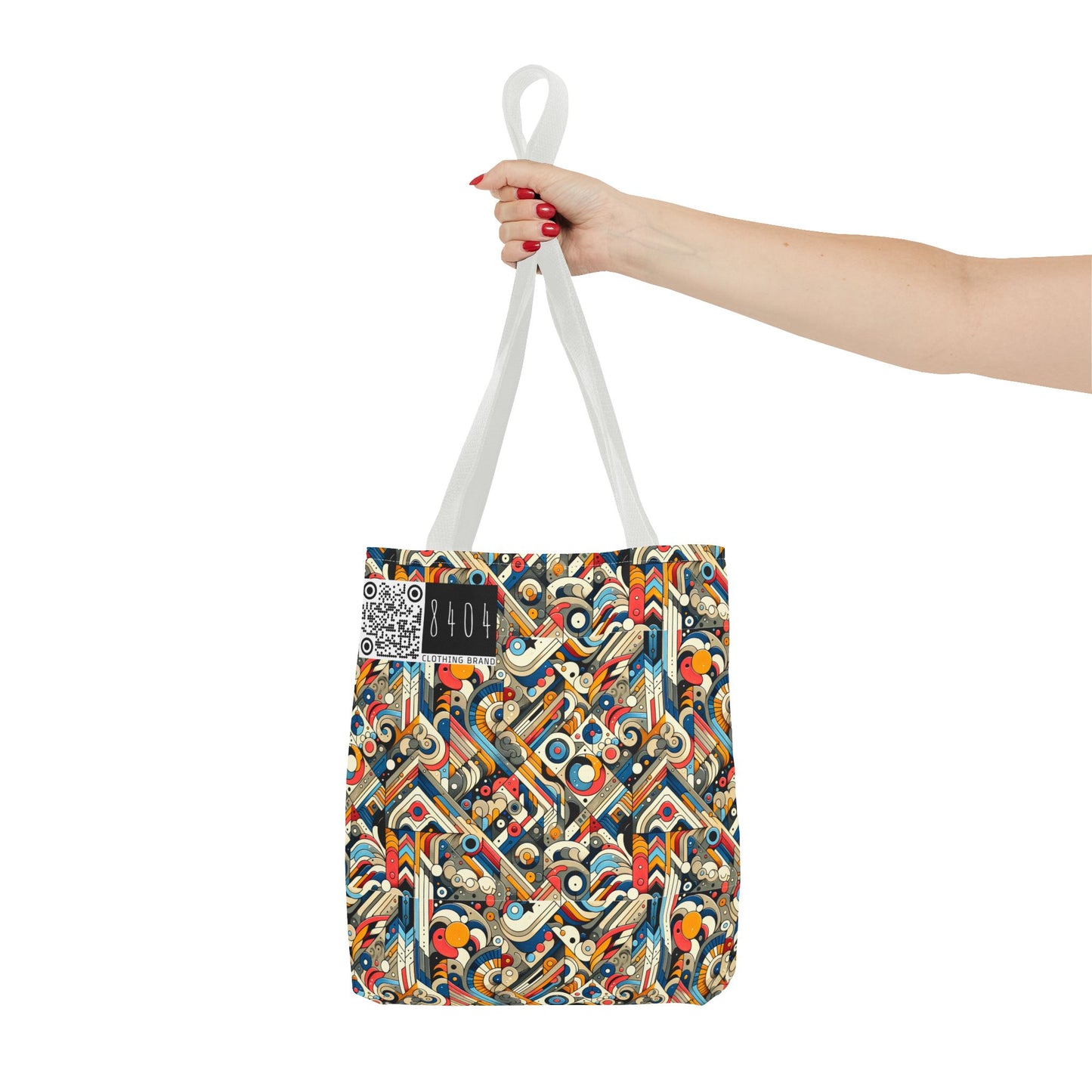 Abstract Graphic Art Modern Artistic Expression Tote Bag - 8404 Design-62