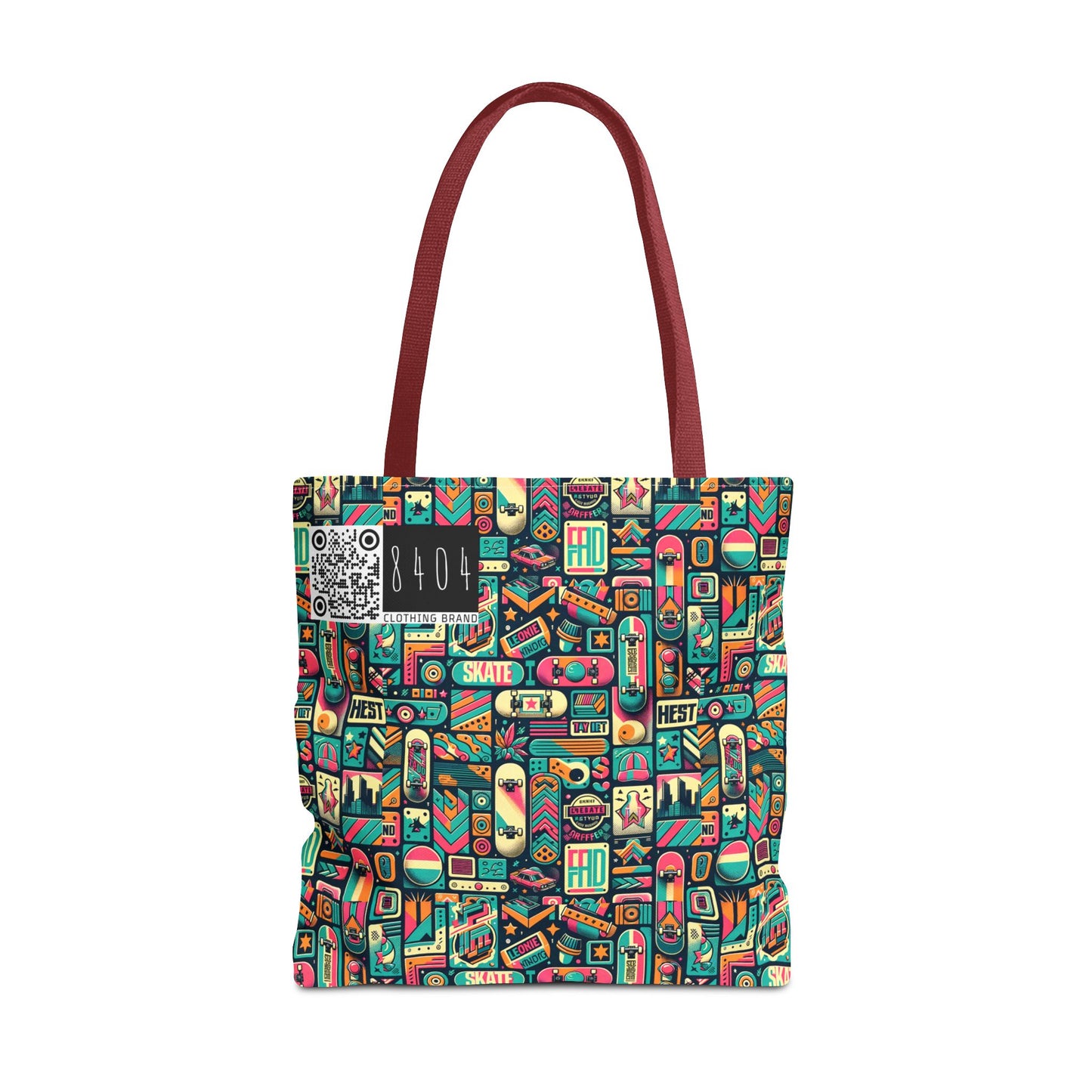 Skate Culture Revival Urban Retro Cool Tote Bag - 8404 Design-61