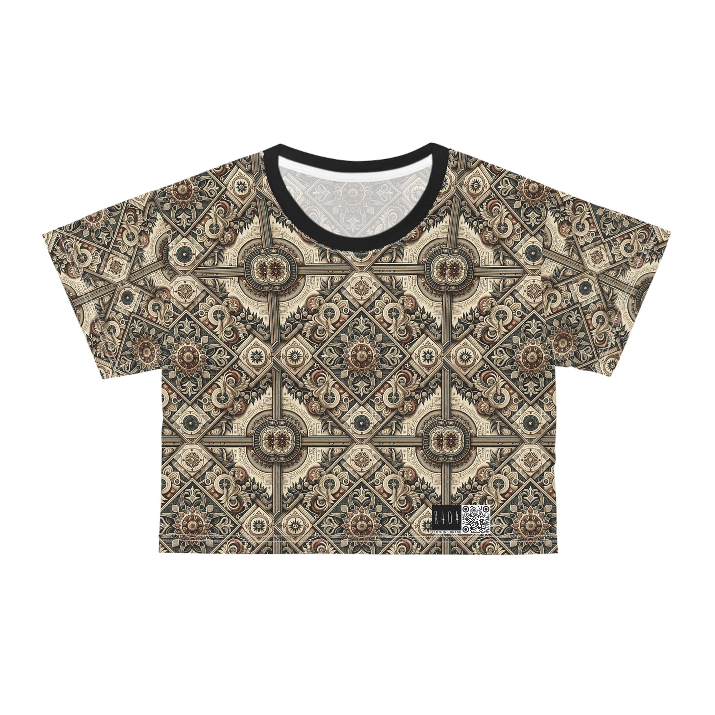 Graphic Workwear Capsule Artisanal Workwear Fusion Crop Tee - 8404 Design-61