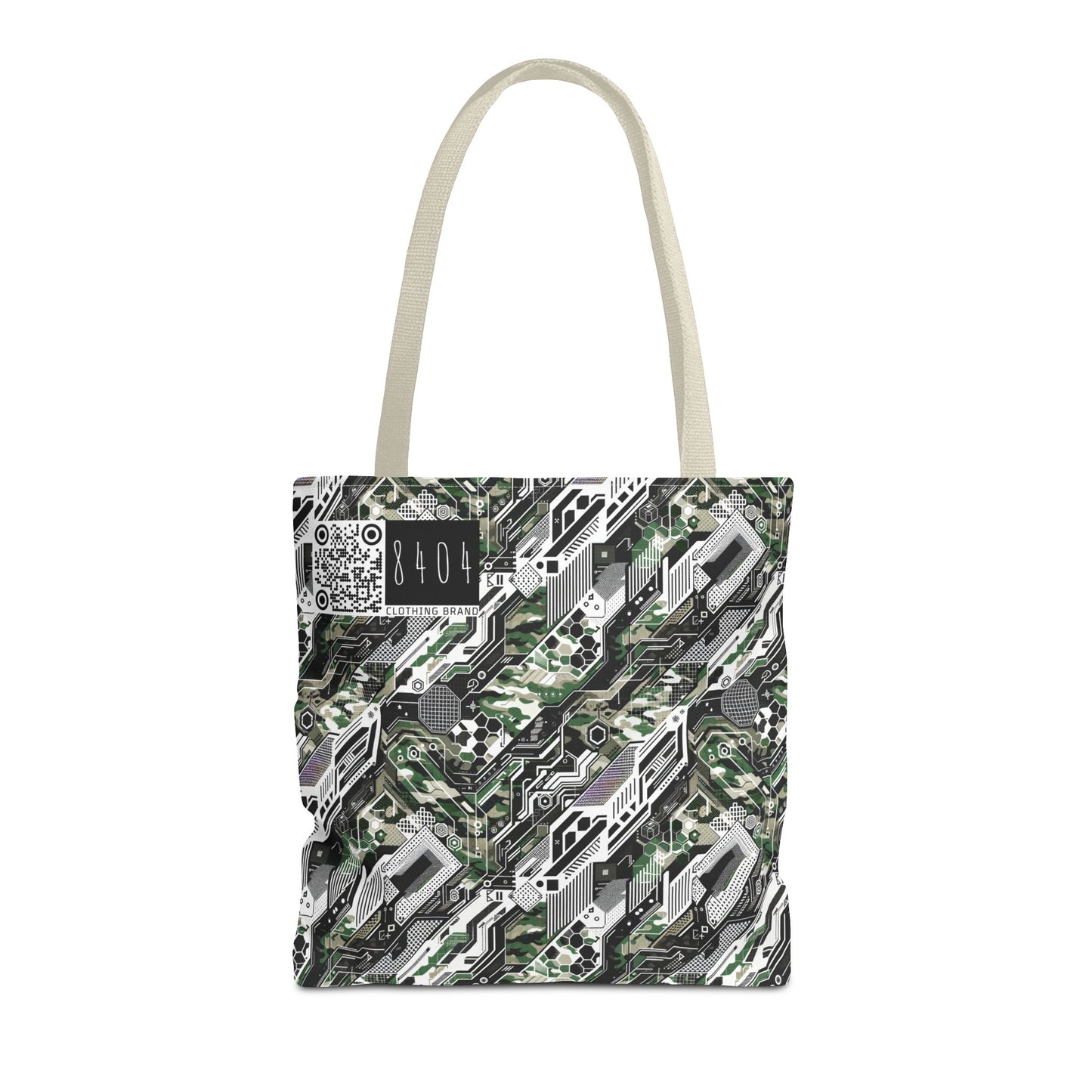 Tech Camo Fusion Tech-Forward Streetwear With a Futuristic Edge Tote Bag - 8404 Design-46