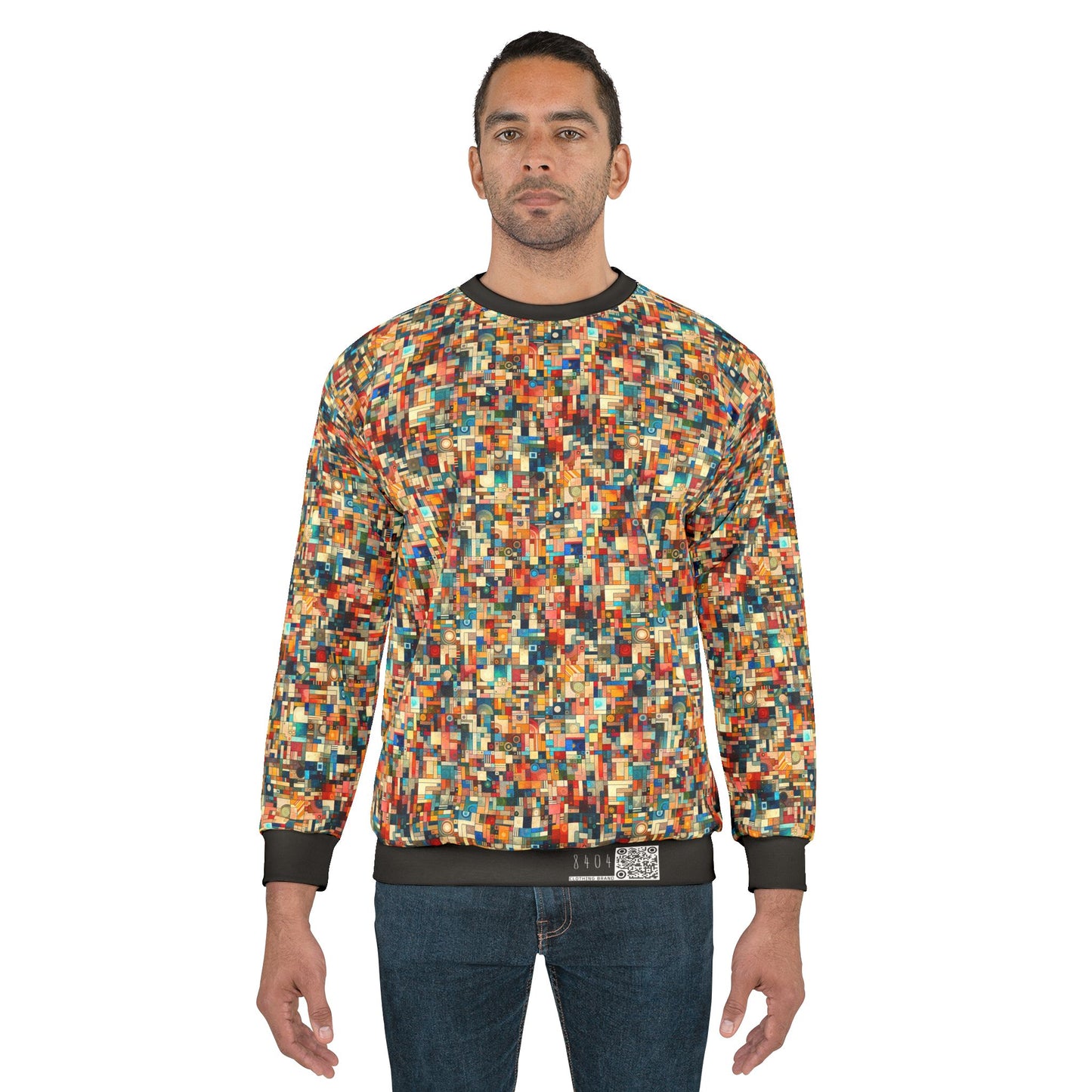 Digital Artistic Expression Artistic Streetwear Sweatshirt - 8404 Design-46