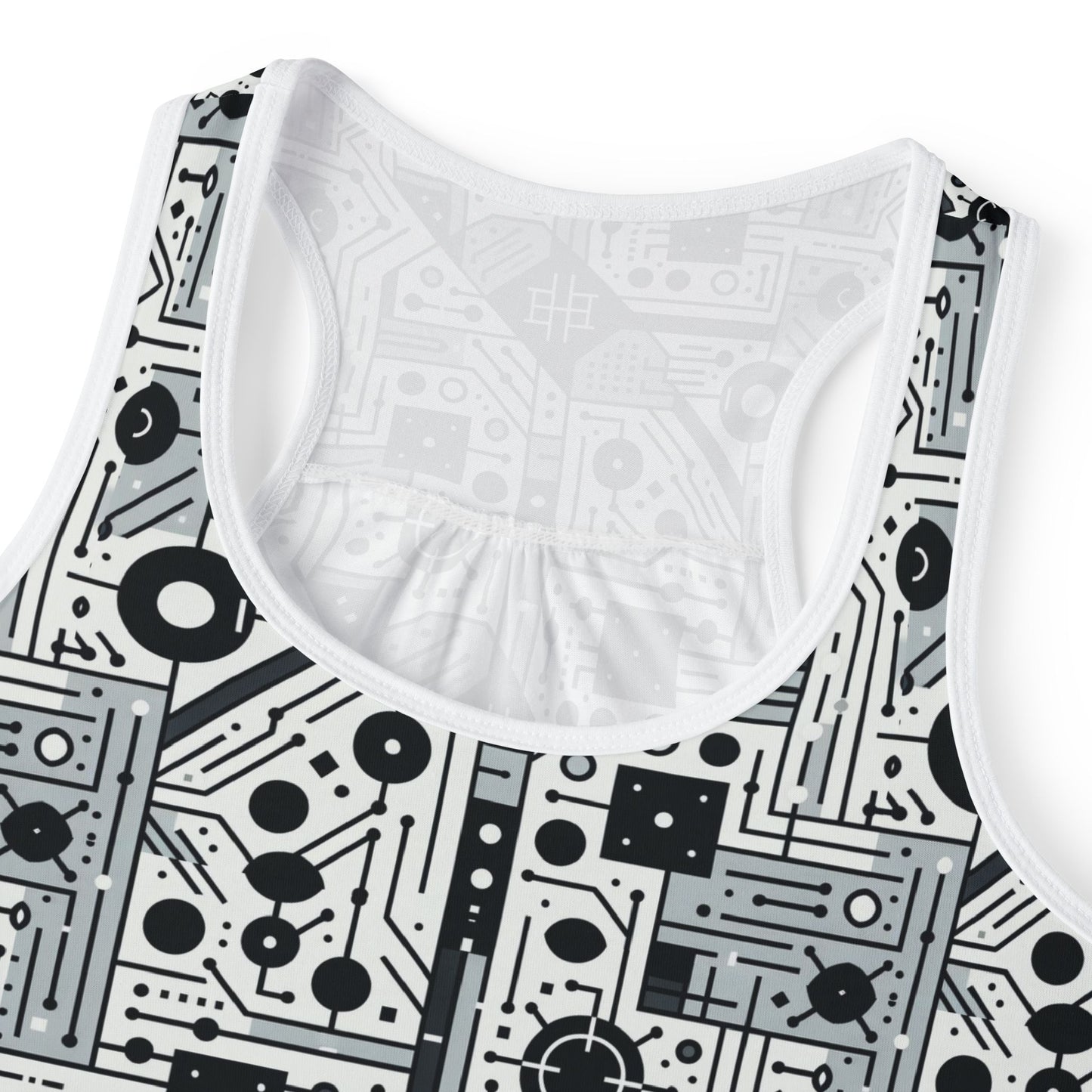 Digital Minimalism Minimalist Tech Women's Tank Top - 8404 Design-48
