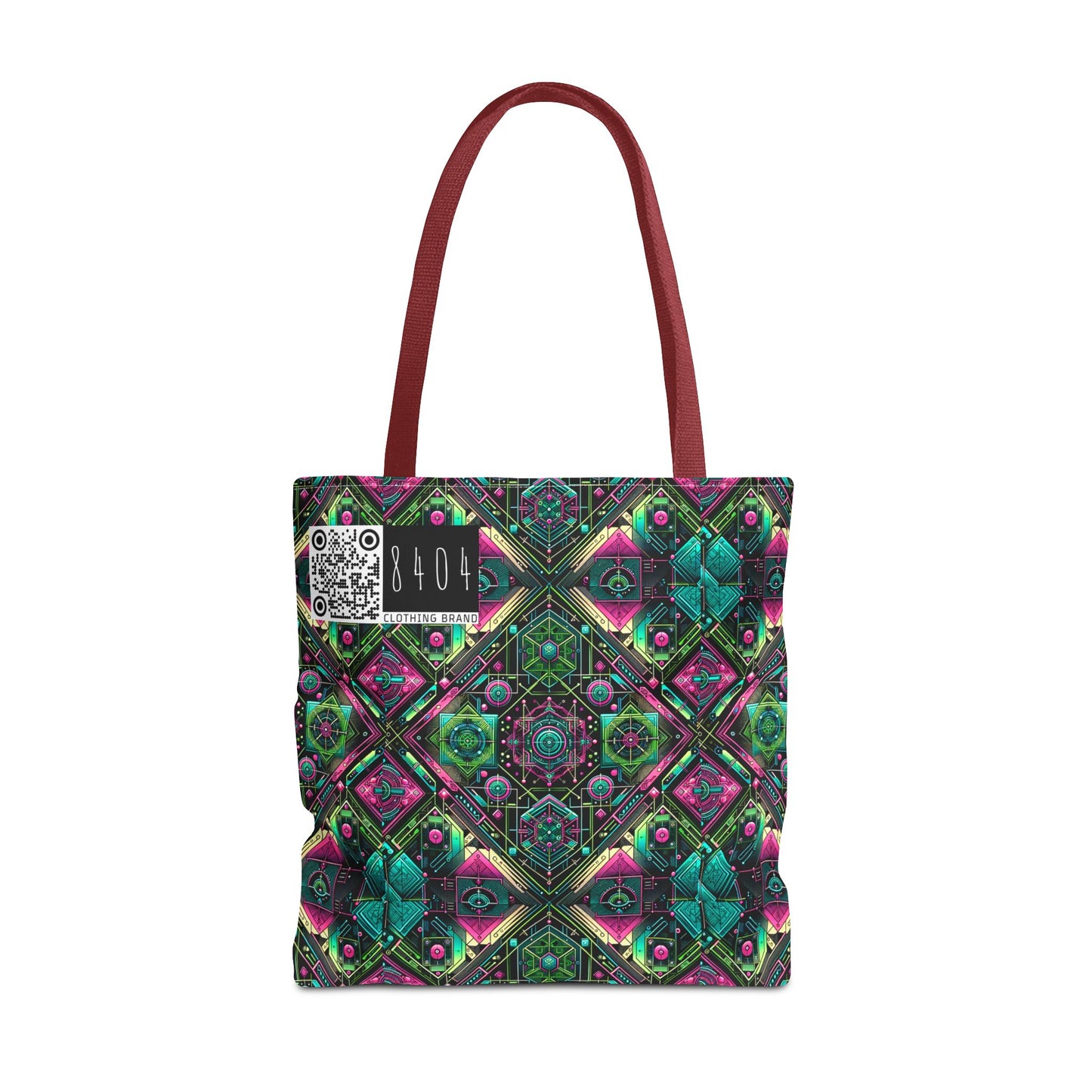 Tech-Infused Graphics Tech-Forward Streetwear Tote Bag - 8404 Design-45