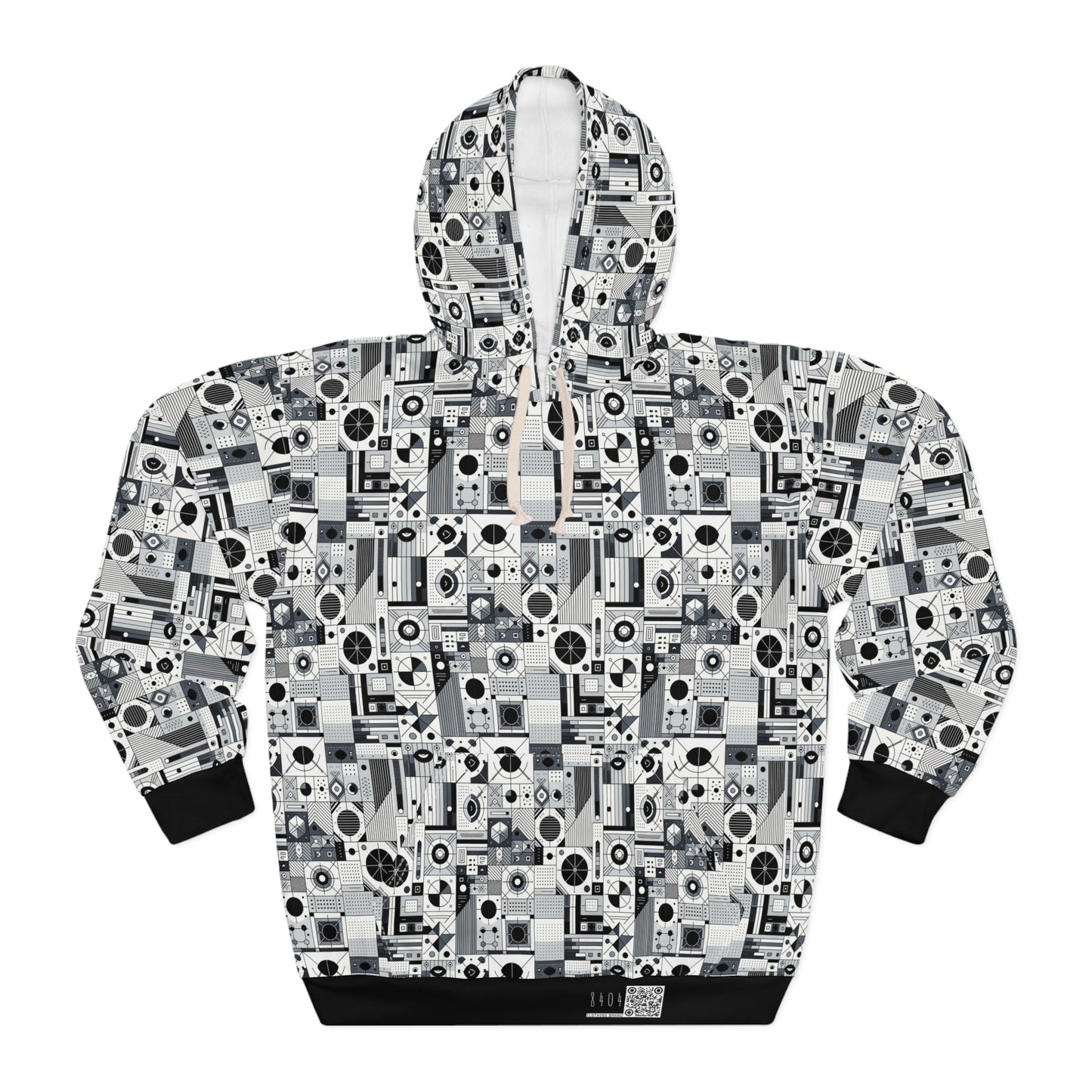 Digital Minimalism Minimalist Tech Pullover Hoodie - 8404 Design-65