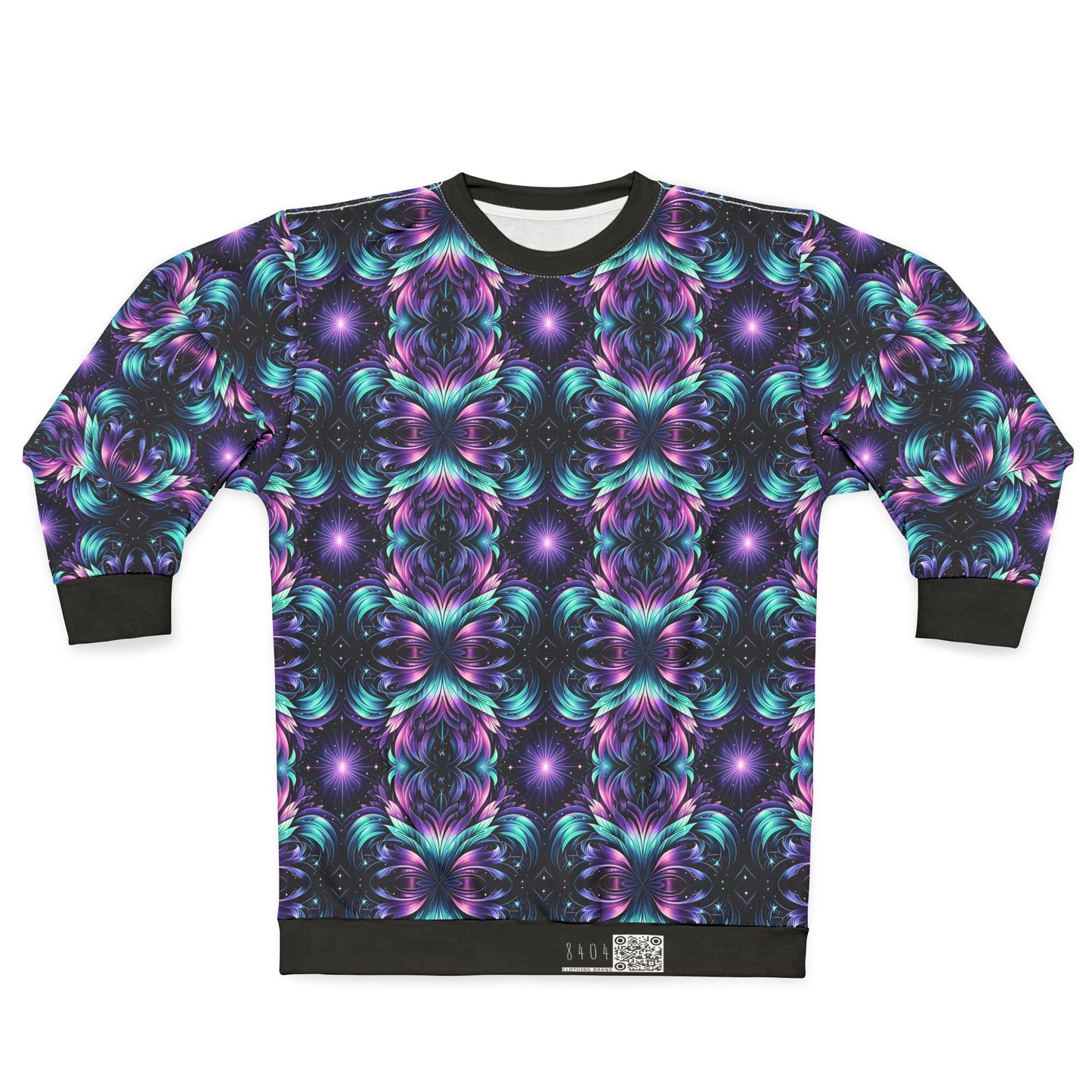 Iridescent Dream Futuristic Tech Sweatshirt - 8404 Design-60