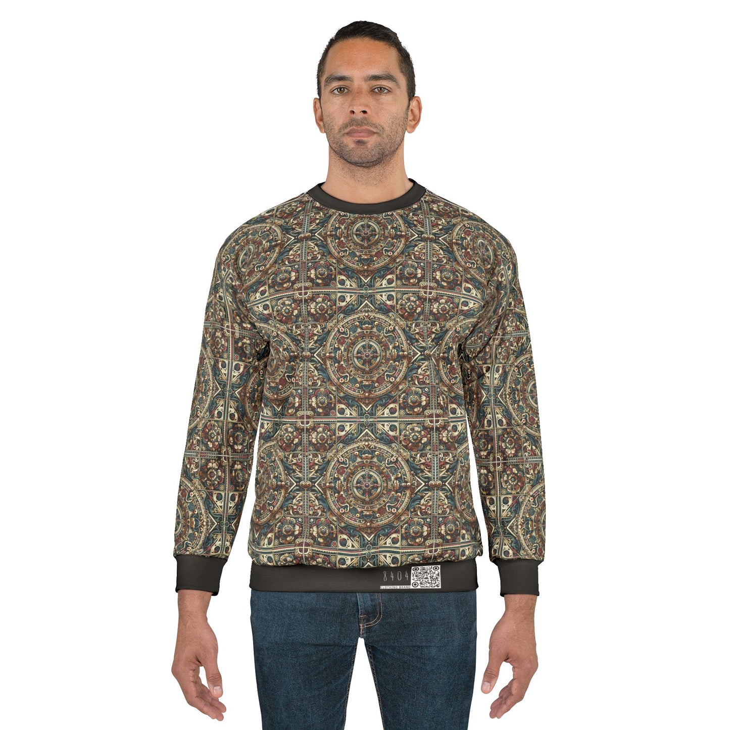 Urban Renaissance Historical Fusion With Street Edge Sweatshirt - 8404 Design-57
