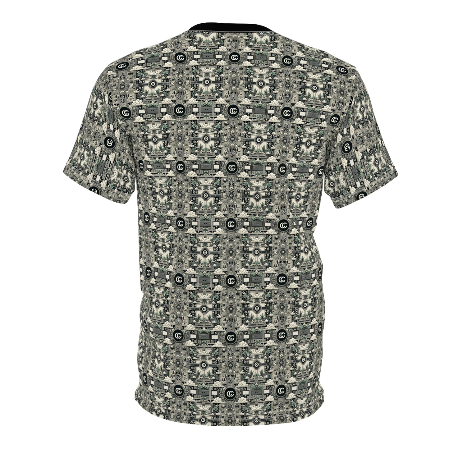 Cyber Garden Party Tech Garden Extravaganza Unisex Cut & Sew Tee - 8404 Design-54