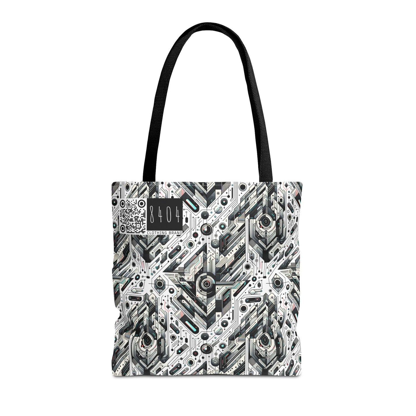 Tech-Infused Streetwear Tech-Forward Minimalism Tote Bag - 8404 Design-51