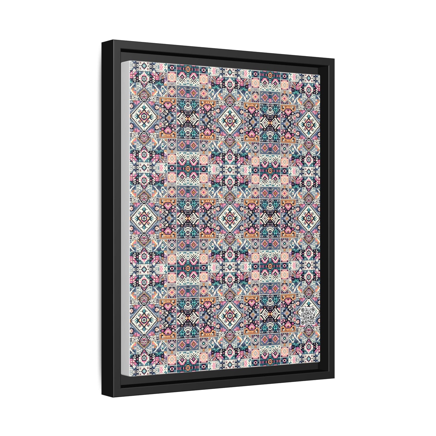 Matte Canvas, Framed (multi-Color) - 8404 Design-01