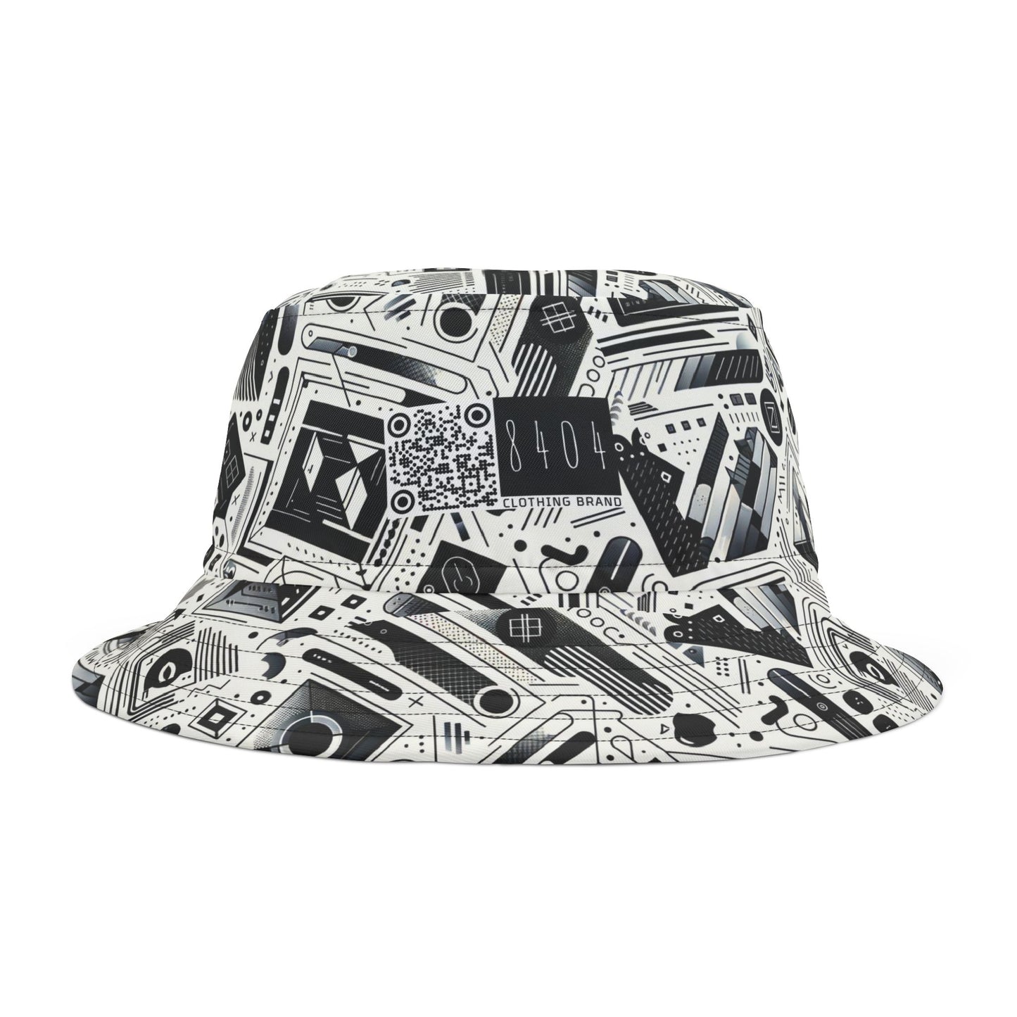 Tech Minimalism Minimalist Tech Bucket Hat - 8404 Design-72
