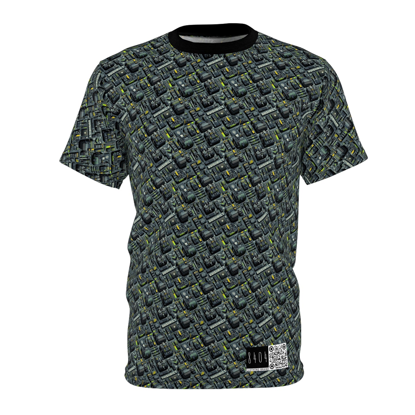 Tech Utility Streetwear Futuristic Tech-Forward Unisex Cut & Sew Tee - 8404 Design-47