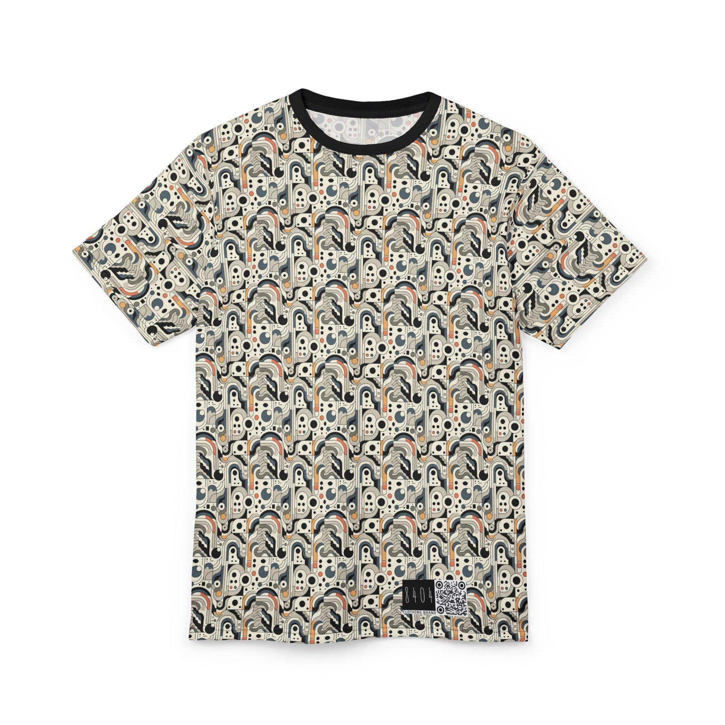 Modern Minimalism Minimalist Tech Unisex Cut & Sew Tee - 8404 Design-60