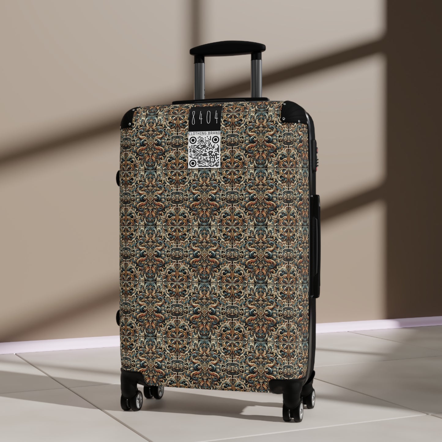 Urban Renaissance Historical Fusion With Street Edge Suitcase - 8404 Design-59
