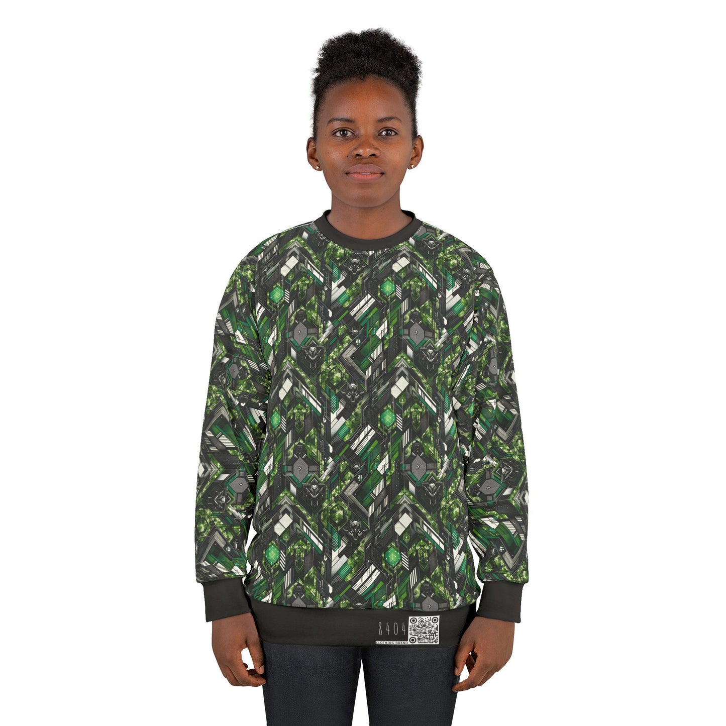 Tech Camo Fusion Tech-Forward Streetwear With a Futuristic Edge Sweatshirt - 8404 Design-58