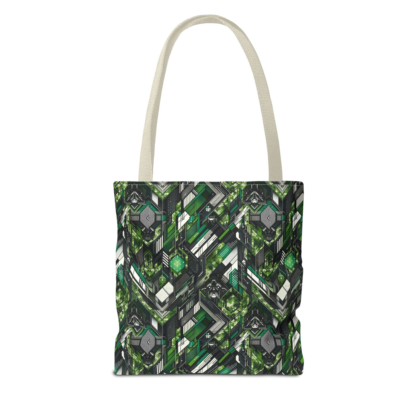 Tech Camo Fusion Tech-Forward Streetwear With a Futuristic Edge Tote Bag - 8404 Design-58