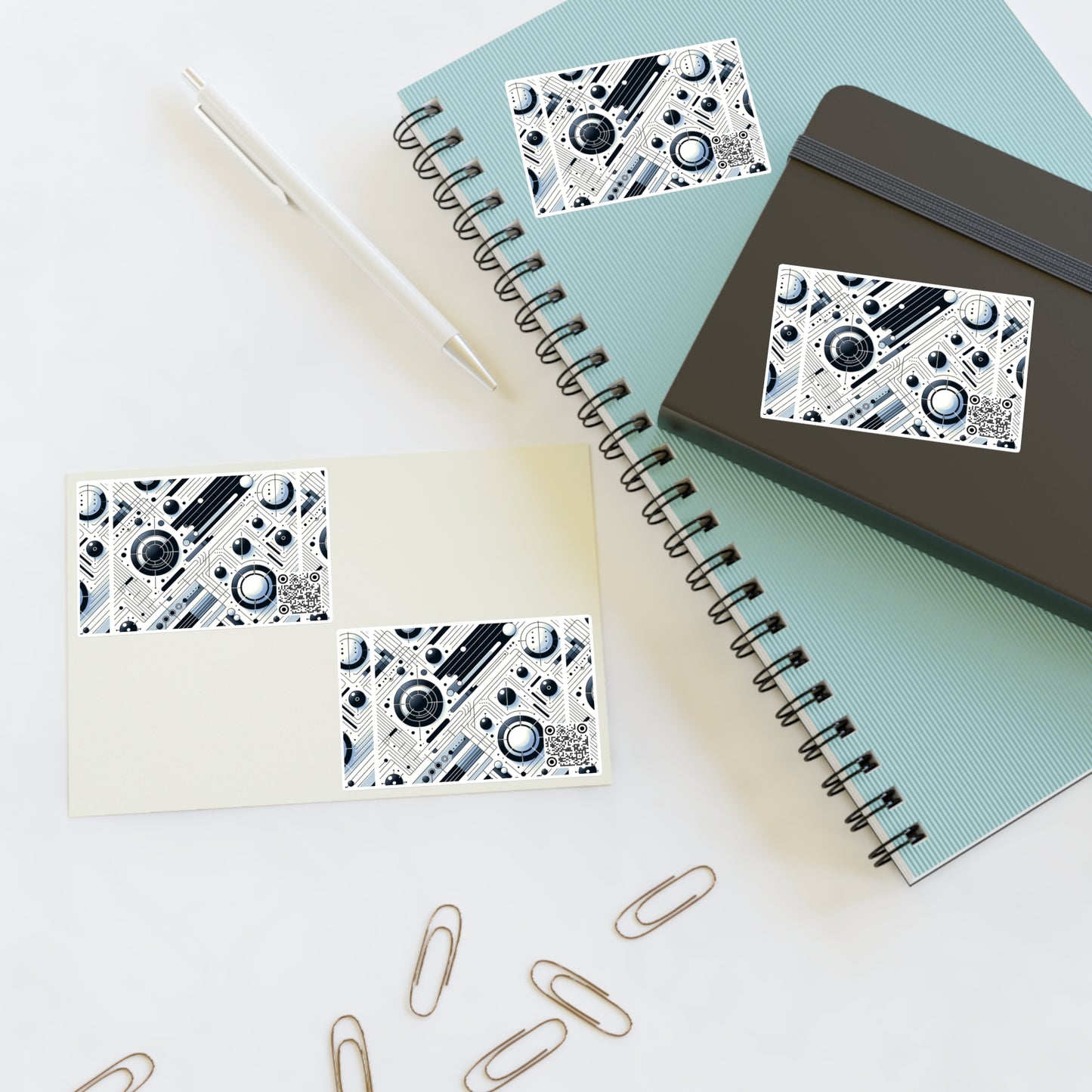 Tech Minimalism Minimalist Tech Sticker Sheets - 8404 Design-70