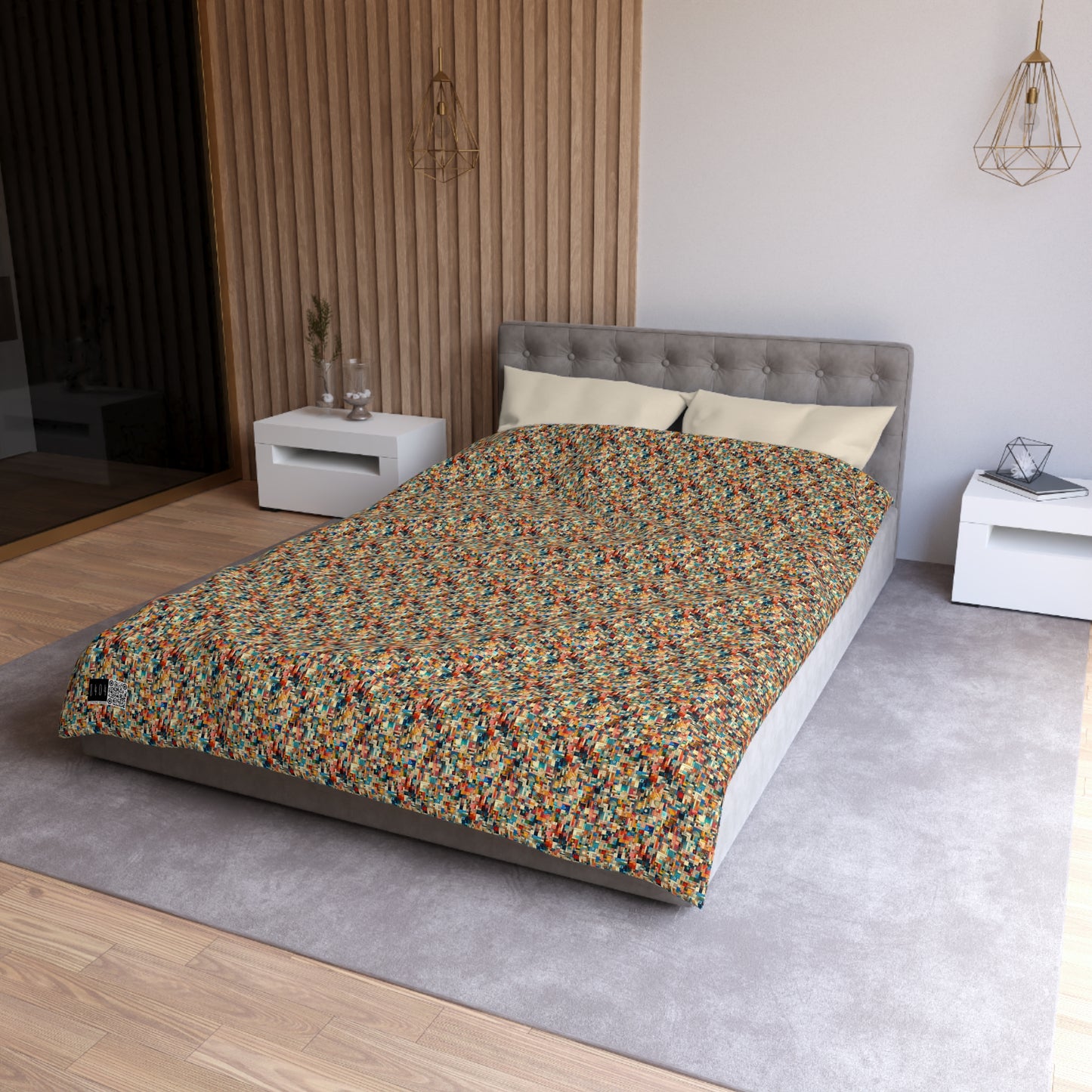 Digital Artistic Expression Artistic Streetwear Microfiber Duvet Cover - 8404 Design-46
