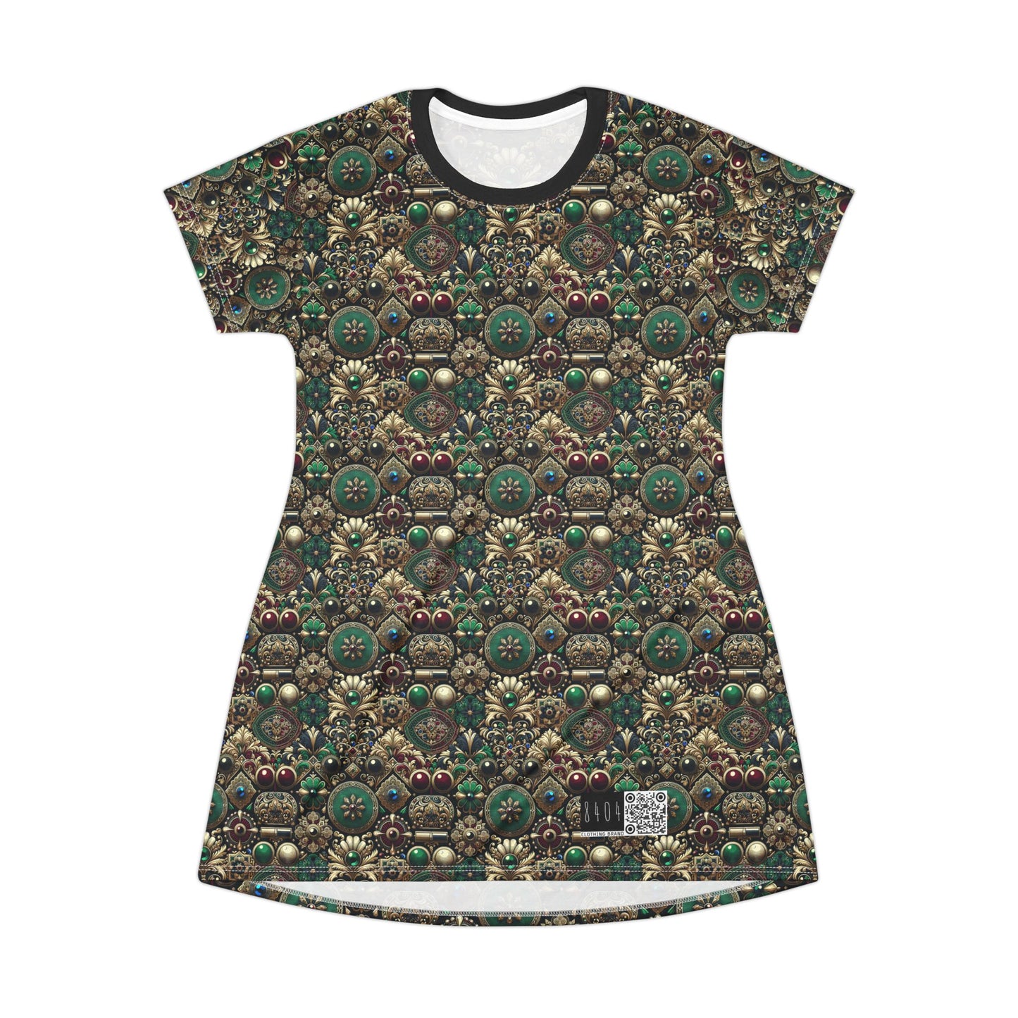 Neo-Dandyism Modern Dandy Streetwear T-Shirt Dress - 8404 Design-54