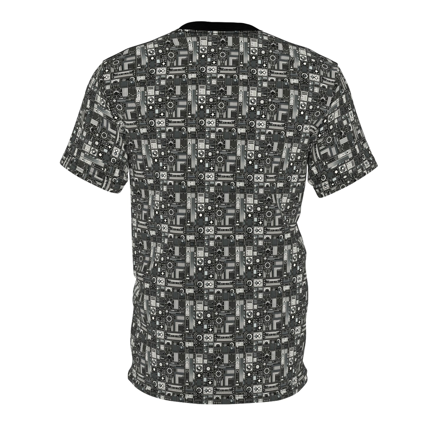 Digital Minimalism Minimalist Tech Unisex Cut & Sew Tee - 8404 Design-62