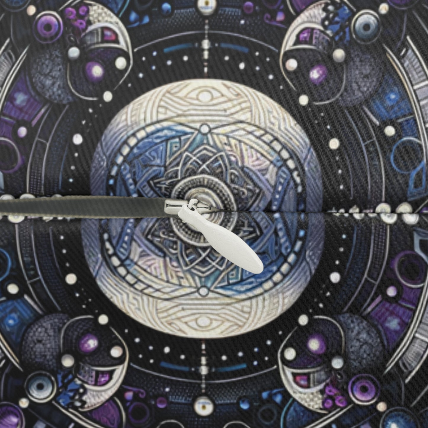 Tech Astronaut Tech-Forward Streetwear Meets Space Exploration Spun Polyester Lumbar Pillow - 8404 Design-46 B