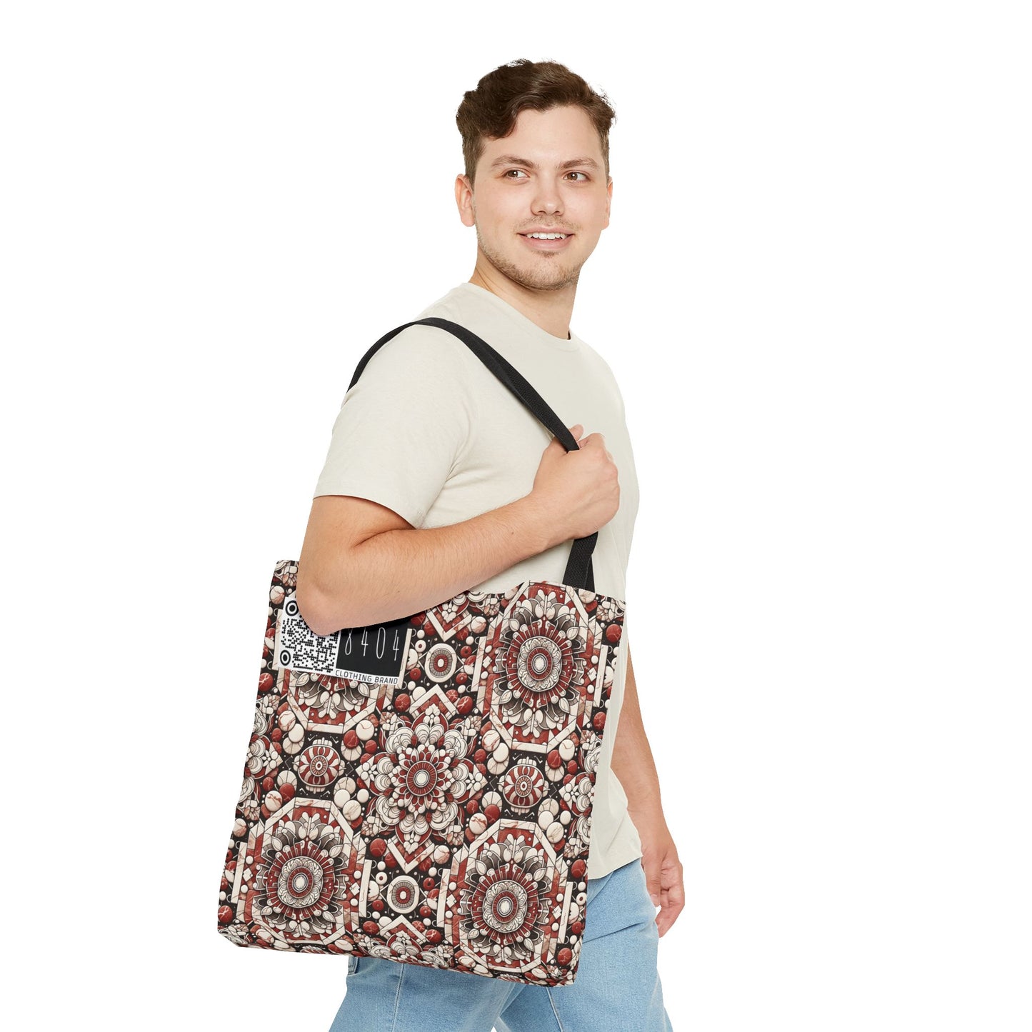 Neo Jomon Sculptural Aesthetics Artisanal Streetwear Tote Bag - 8404 Design-55