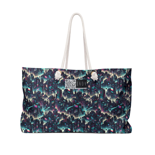 Digital Rebellion Tech-Inspired Streetwear Weekender Bag - 8404 Design-51